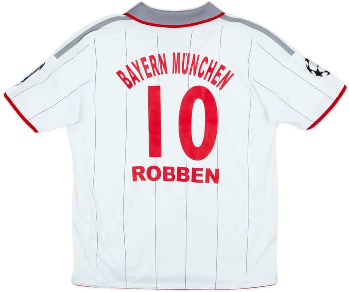 2009-10 Bayern Munich CL Shirt Robben #10 - 7/10 - (S.Boys)