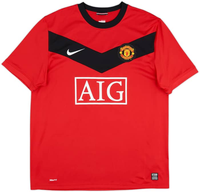 2009-10 Manchester United Home Shirt Rooney #10 - 8/10 - (L)