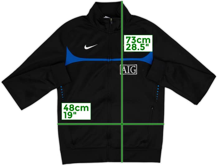 2010-11 Manchester United Nike Track Jacket - 8/10 - (M)