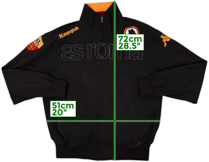 2010-11 Roma Kappa Track Jacket - 6/10 - (M)