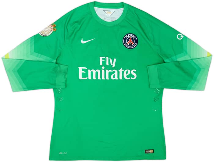 2013-14 Paris Saint-Germain Player Issue GK Shirt Sirigu #30 - 6/10 - (XXL)