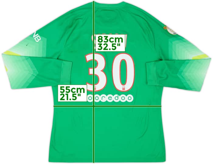 2013-14 Paris Saint-Germain Player Issue GK Shirt Sirigu #30 - 6/10 - (XXL)