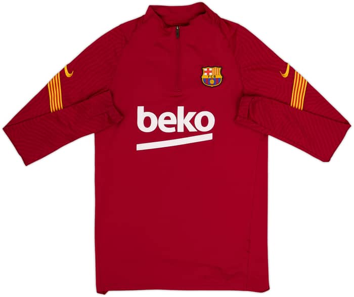 2020-21 Barcelona Nike Vaporknit 1/4 Zip Training Top - 6/10 - (S)