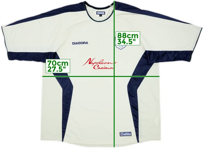 2003-04 Sheffield Wednesday Away Shirt - 8/10 - (XXL)