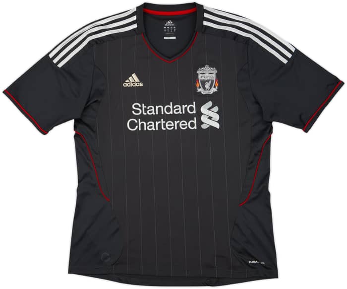 2011-12 Liverpool Away Shirt Suarez #7 - 5/10 - (L)