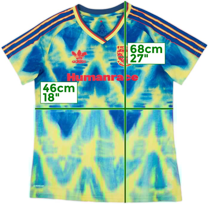 2020-21 Arsenal adidas x Humanrace Fourth Shirt - 5/10 - (Women's M)