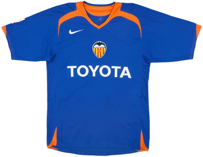 2005-06 Valencia Away Shirt David Villa #7 - 8/10 - (S)