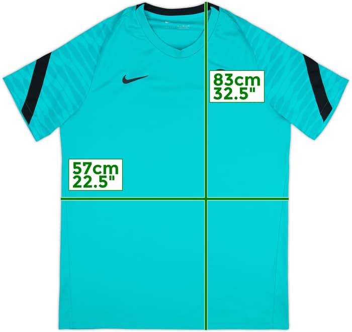 2021-22 Inter Milan Nike Training Shirt - 9/10 - (XL)