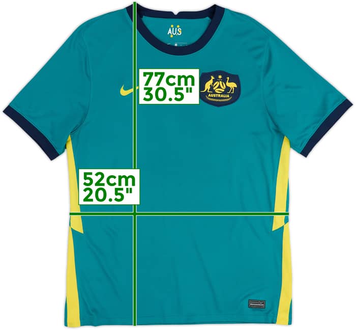 2020-21 Australia Away Shirt - 8/10 - (L)