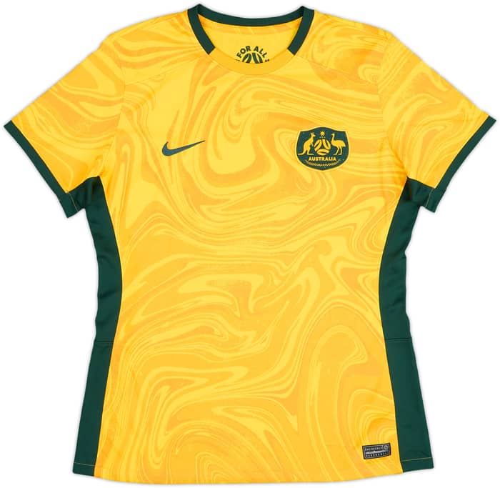 2023-24 Australia Women Home Shirt - 9/10 - (Women's L)