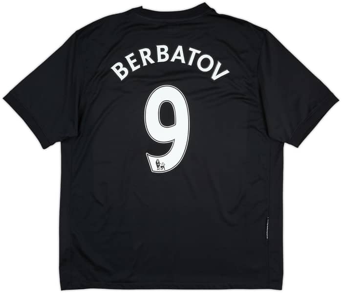 2009-10 Manchester United Away Shirt Berbatov #9 - 7/10 - (XL)