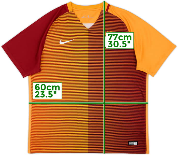 2016-17 Galatasaray Home Shirt - 9/10 - (XL)