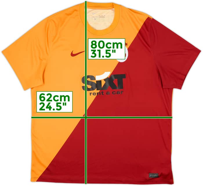 2021-22 Galatasaray Home Shirt - 9/10 - (XXL)