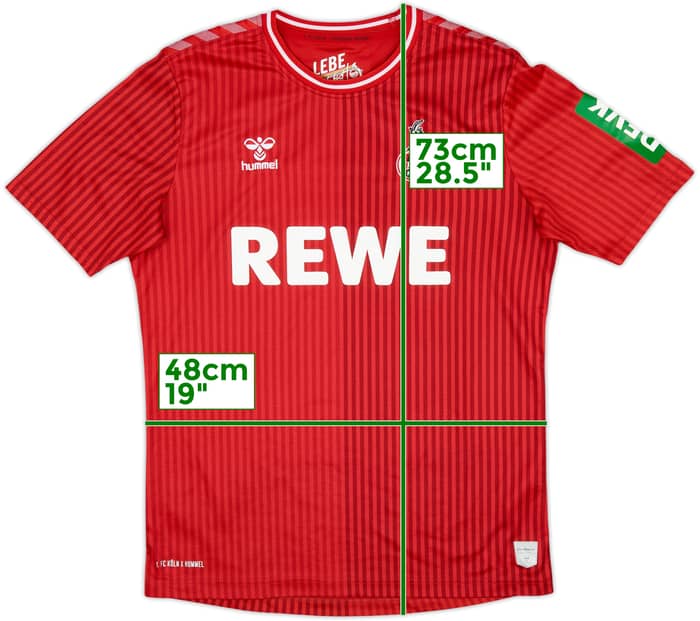 2023-24 FC Koln Home Shirt - 10/10 - (M)