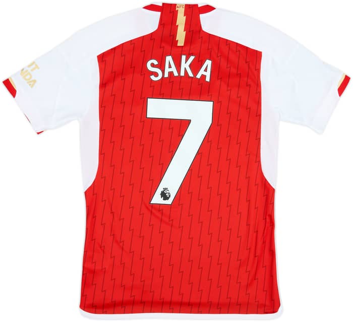 2023-24 Arsenal Home Shirt Saka #7 - 10/10 - (S)
