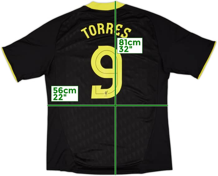 2010-11 Liverpool Third Shirt Torres #9 - 6/10 - (XL)