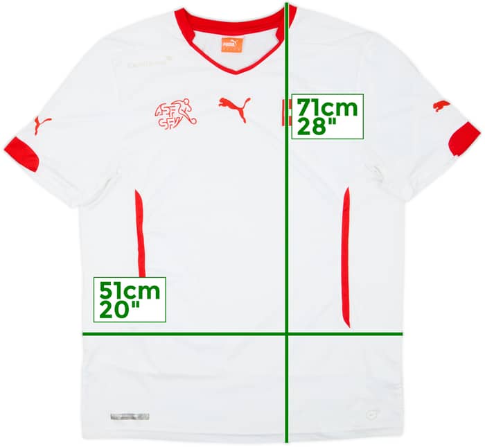 2014-15 Switzerland Away Shirt - 5/10 - (S)