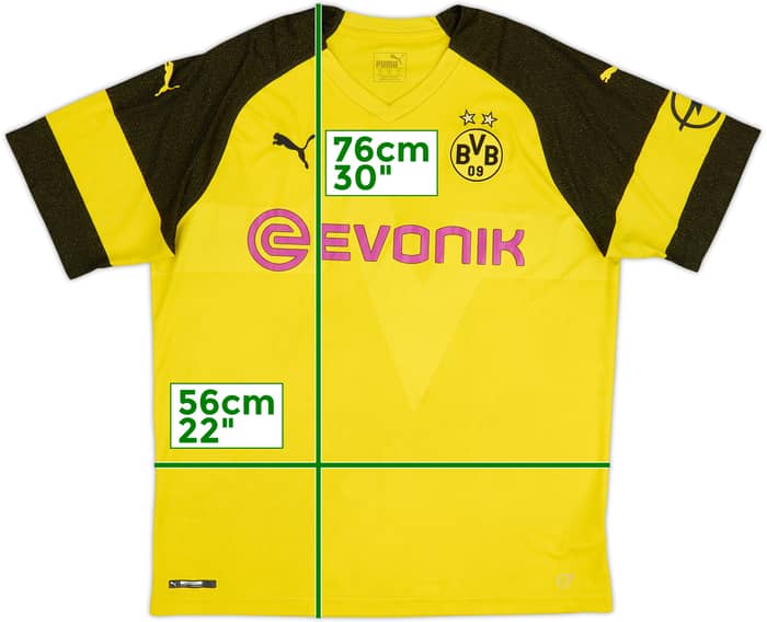 2018-19 Borussia Dortmund Home Shirt - 5/10 - (XL)