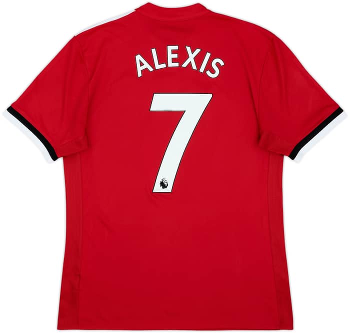 2017-18 Manchester United Home Shirt Alexis #7 - 7/10 - (M)