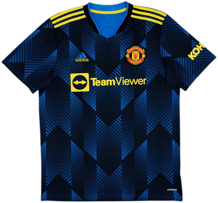 2021-22 Manchester United Third Shirt R.Varane #19 - 8/10 - (L)
