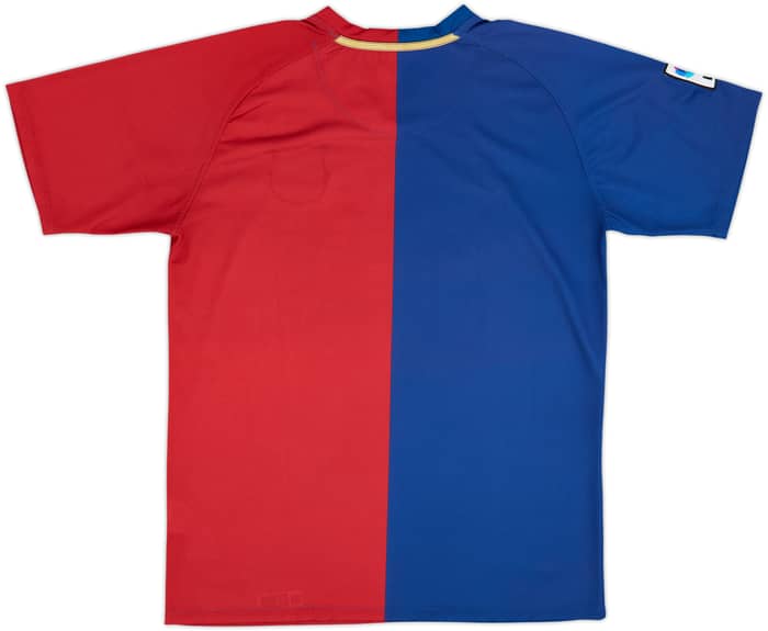 2008-09 Barcelona Home Shirt - 4/10 - (M)