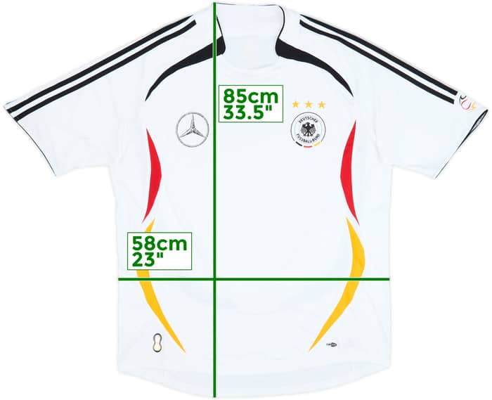 2005-07 Germany Home/Training Shirt - 5/10 - (XL)