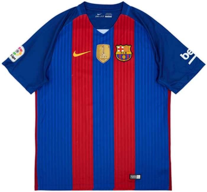 2016-17 Barcelona Home Shirt Neymar Jr #11 - 8/10 - (L)