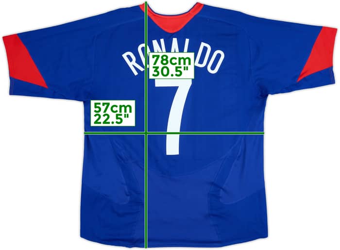 2005-06 Manchester United Away Shirt Ronaldo #7 - 6/10 - (XL)