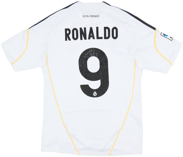 2009-10 Real Madrid Home Shirt Ronaldo #9 - 6/10 - (M)