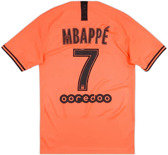 2019-20 Paris Saint-Germain Away Shirt Mbappe #7 - 7/10 - (S)