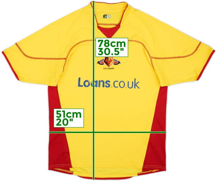 2006-07 Watford Home Shirt - 4/10 - (L)