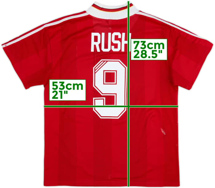 1995-96 Liverpool Home Shirt Rush #9 - 5/10 - (L)