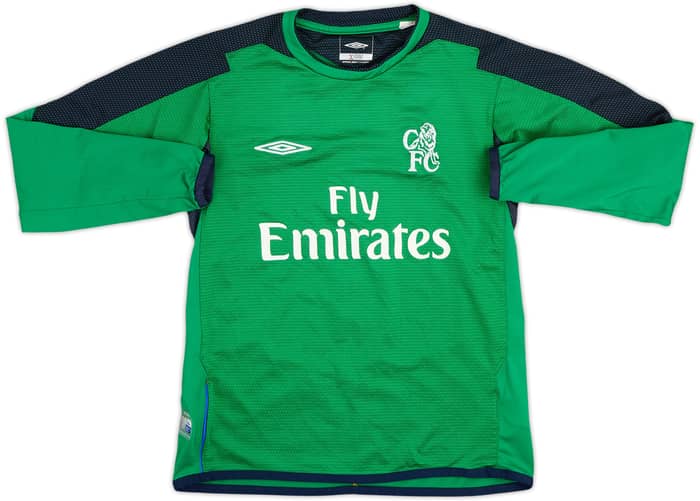 2004-05 Chelsea GK Shirt Cech #1 - 6/10 - (S.Boys)