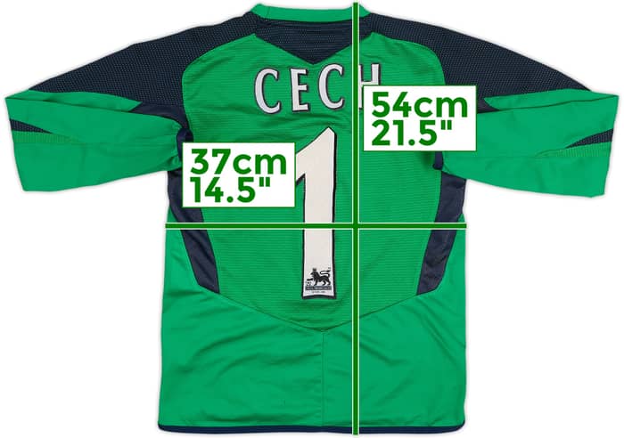 2004-05 Chelsea GK Shirt Cech #1 - 6/10 - (S.Boys)