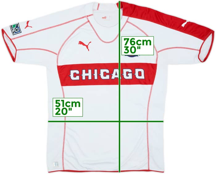2005 Chicago Fire Away Shirt - 7/10 - (L)