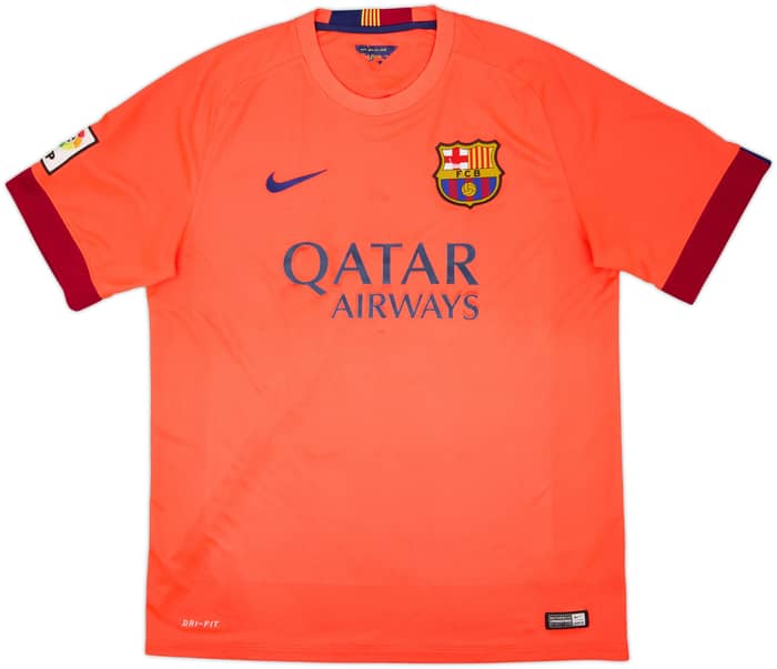 2014-15 Barcelona Away Shirt - 4/10 - (L)