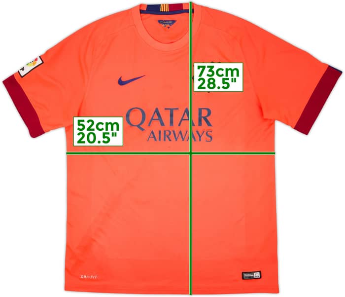 2014-15 Barcelona Away Shirt - 4/10 - (L)