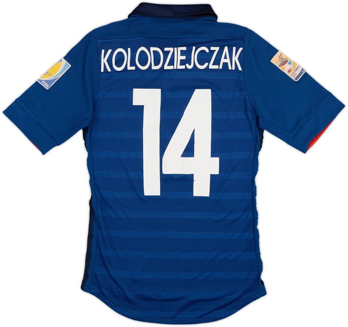 2011 France Match Issue U-20 World Cup Home Shirt Kolodziejczak #14