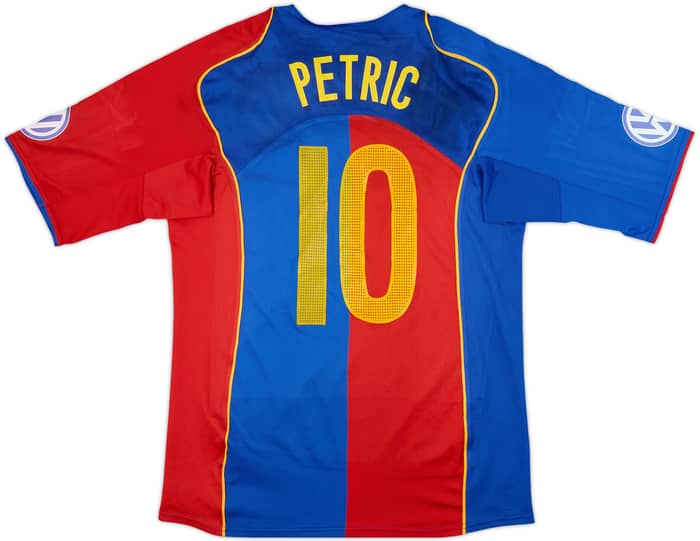 2004-05 FC Basel Home Shirt Petric #10 - 4/10 - (L)