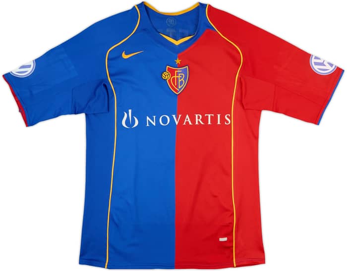 2004-05 FC Basel Home Shirt Petric #10 - 4/10 - (L)