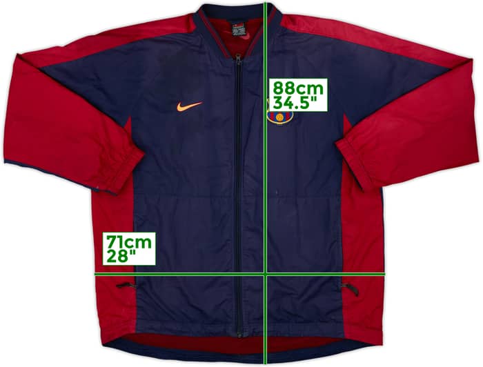 1998-99 Barcelona Nike Chaqueta de chándal - 6/10 - (XL)