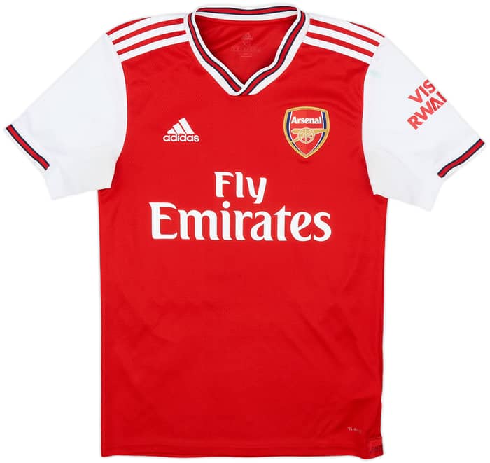 2019-20 Arsenal Home Shirt Saka #77 - 9/10 - (XS)