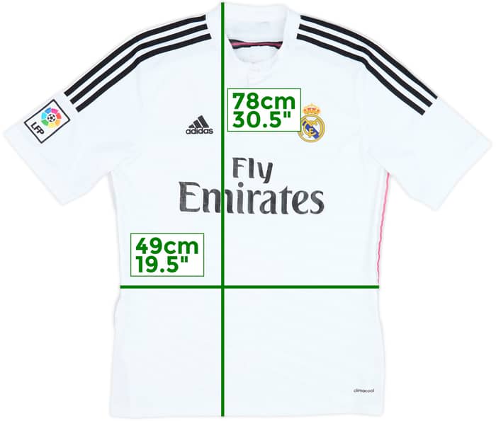 2014-15 Real Madrid Home Shirt - 5/10 - (L)