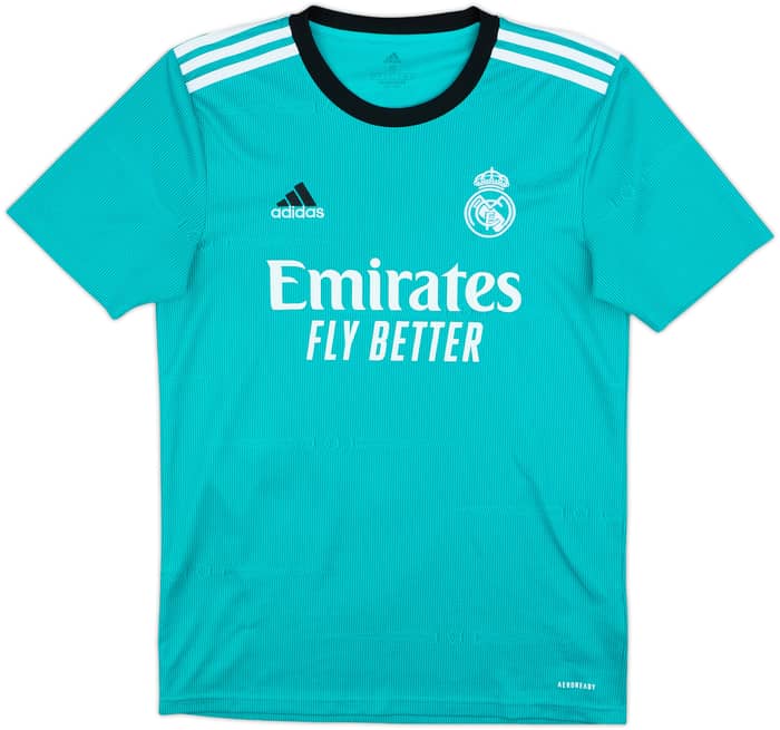2021-22 Real Madrid Third Shirt Benzema #9 - 6/10 - (S)