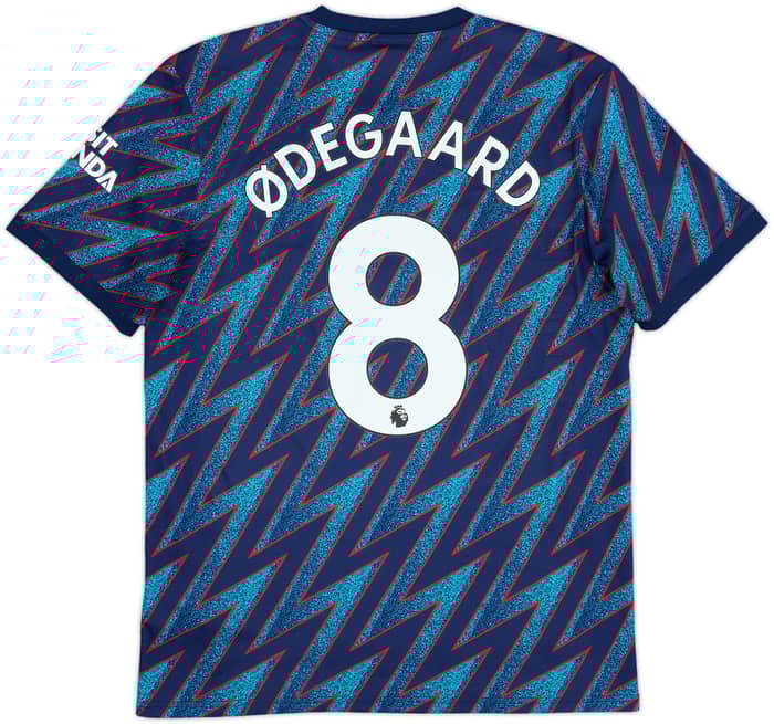 2021-22 Arsenal Third Shirt Odegaard #8 - 8/10 - (M)