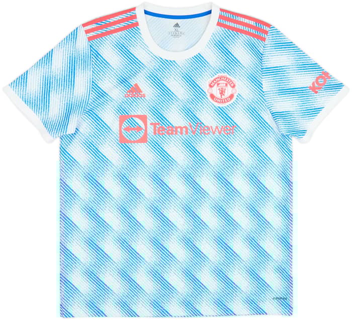 2021-22 Manchester United Away Shirt B. Fernandes #18 - 8/10 - (XL)