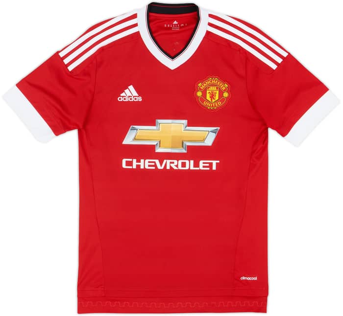 2015-16 Manchester United Home Shirt Rooney #10 - 9/10 - (XS)