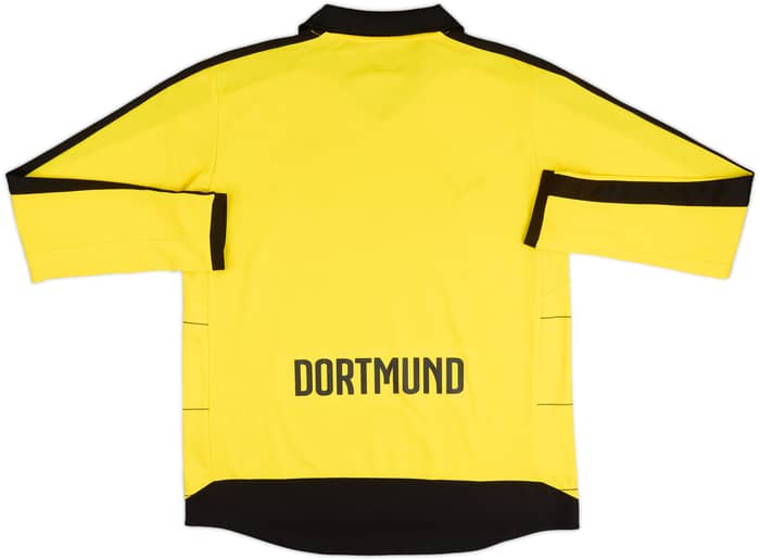 2015-16 Borussia Dortmund Home L/S Shirt - 5/10 - (XL.Boys)