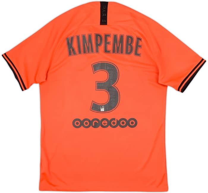 2019-20 Paris Saint-Germain Away Shirt Kimpembe #3 - 6/10 - (M)