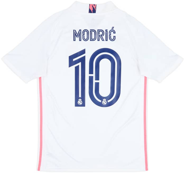 2020-21 Real Madrid Home Shirt Modric #10 - 8/10 - (S)